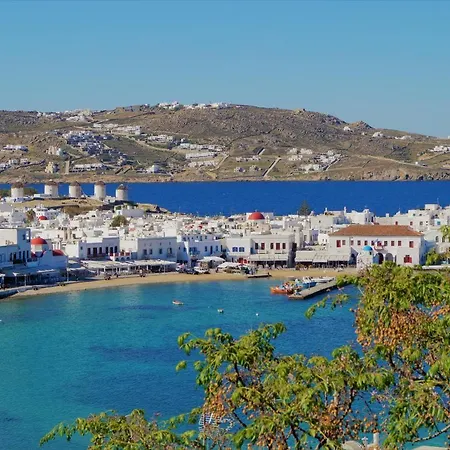 Villa Luxury Mykonos Stunning Seaviews 4 Bedrooms Jacuzzi Agia Sofia Tourlos