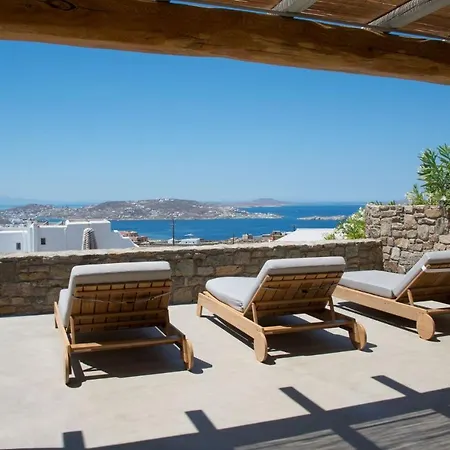 Luxury Mykonos Stunning Seaviews 4 Bedrooms Jacuzzi Agia Sofia * Tourlos