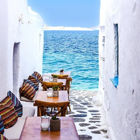 Luxury Mykonos Stunning Seaviews 4 Bedrooms Jacuzzi Agia Sofia Villa *